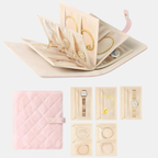 Premium Travel Jewelry Organizer Bag for Women | Foldable Portable Jewelry Storage Case | Anti-Tangle Chain & Earring Holder (Color➟Pink)