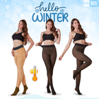 Premium Dual-Tone Fleece Warm Leggings | Ultra-Soft | High-Stretch | Winter Special ❄️