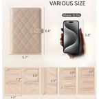 Premium Travel Jewelry Organizer Bag for Women | Foldable Portable Jewelry Storage Case | Anti-Tangle Chain & Earring Holder (Color➟Pink)