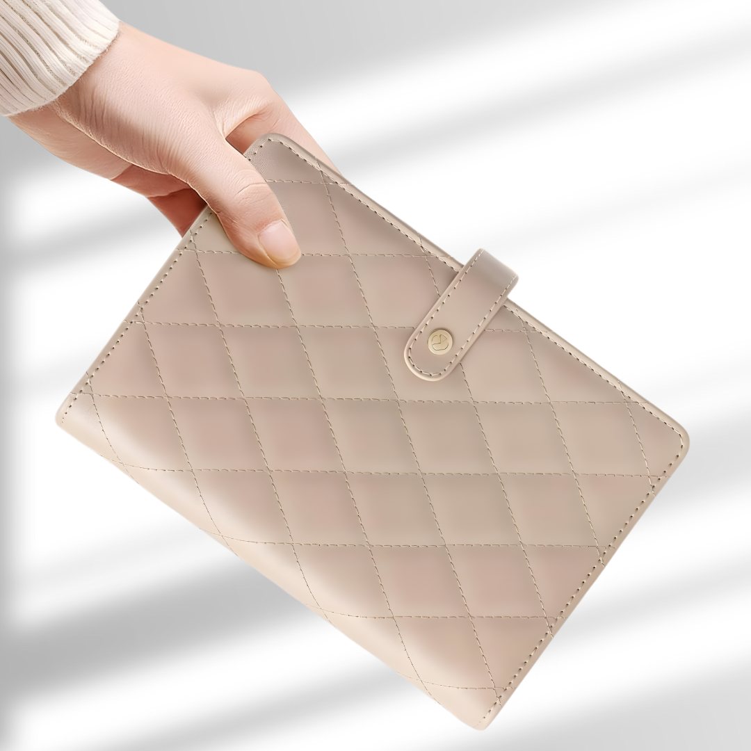 Premium Travel Jewelry Organizer Bag for Women | Foldable Portable Jewelry Storage Case | Anti-Tangle Chain & Earring Holder (Color➟Pink)